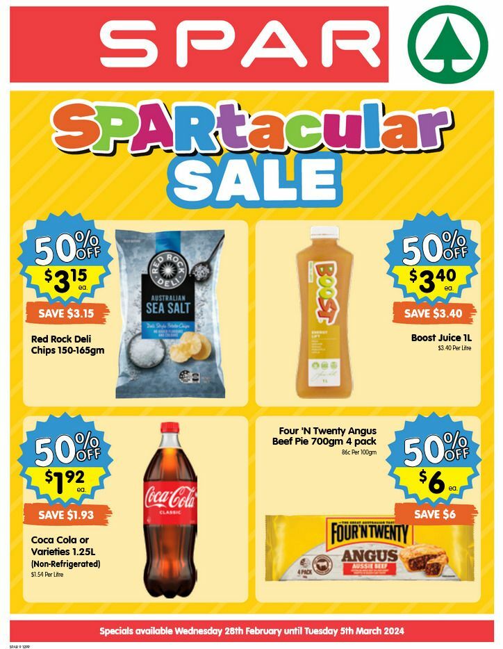 Spar Catalogues from 25 February