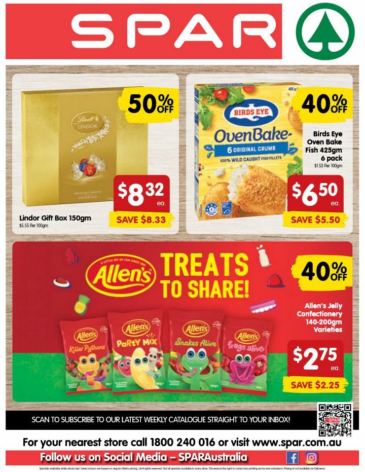 Spar Catalogues from 25 February