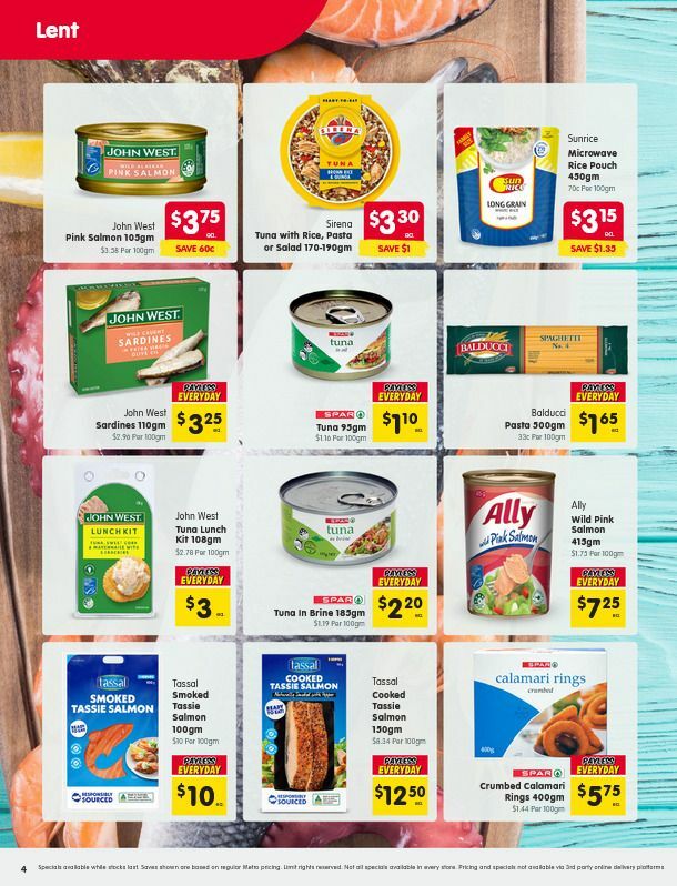 Spar Catalogues from 11 March