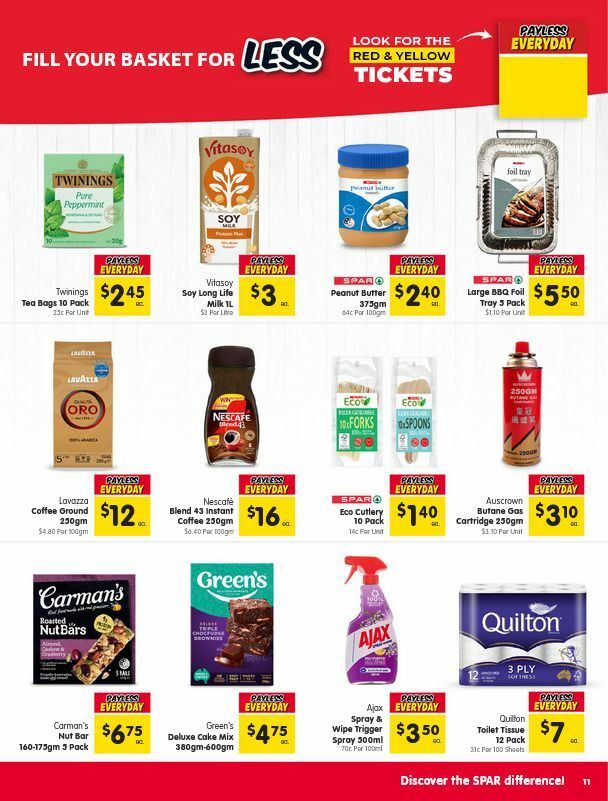 Spar Catalogues from 18 March