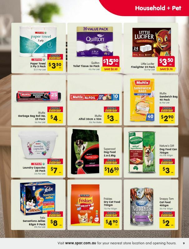 Spar Catalogues from 18 March
