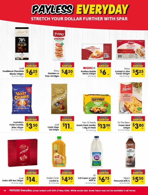 Spar Catalogues from 25 March