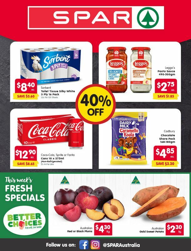 Spar Catalogues from 25 March
