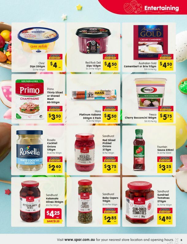 Spar Catalogues from 25 March