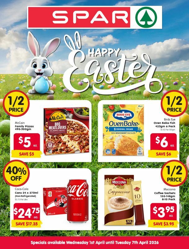 Spar Catalogues from 1 April