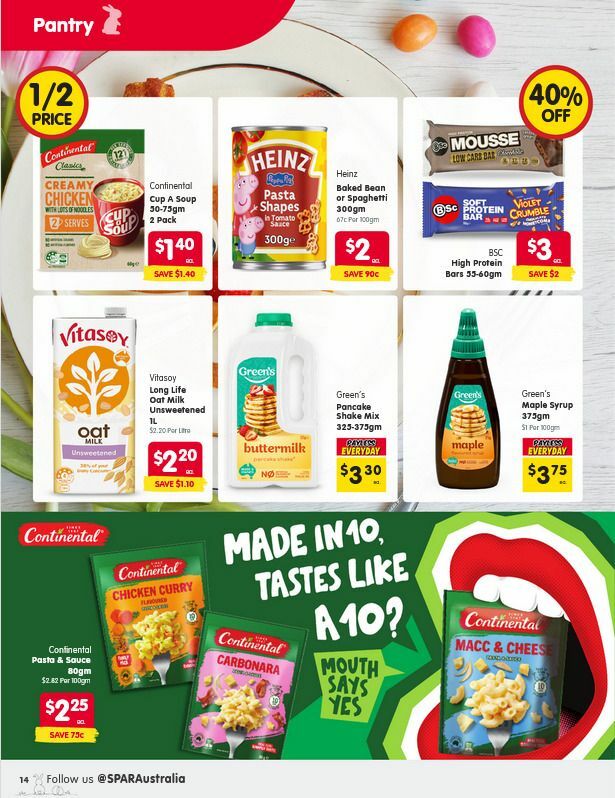 Spar Catalogues from 1 April