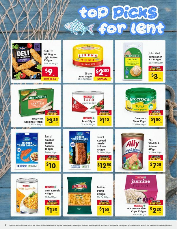 Spar Catalogues from 1 April