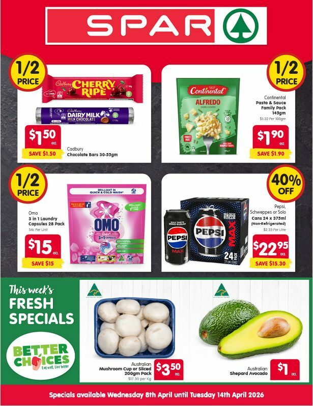 Spar Catalogues from 8 April