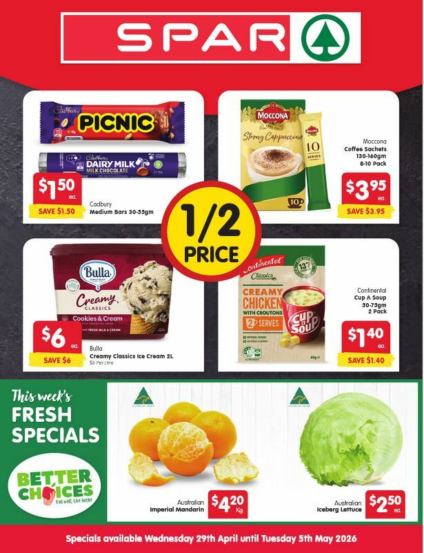 Spar Catalogues from 29 April