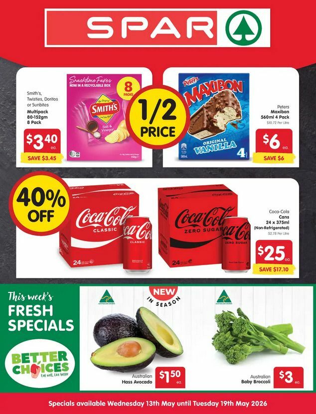 Spar Catalogues from 13 May