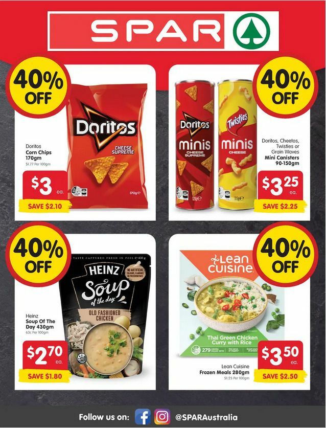Spar Catalogues from 13 May