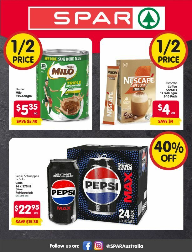 Spar Catalogues from 1 July