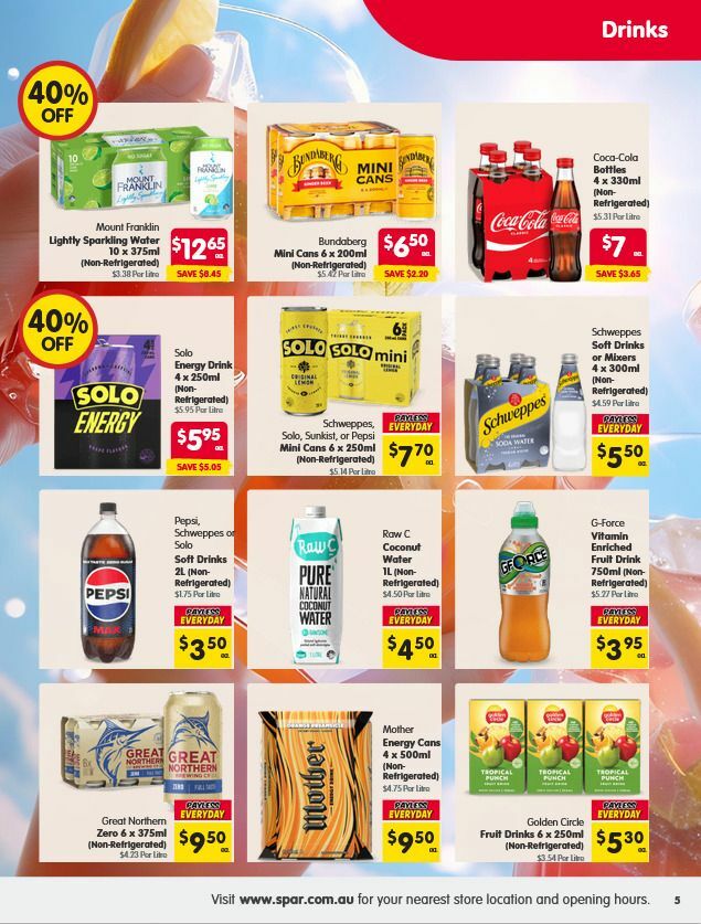 Spar Catalogues from 8 July