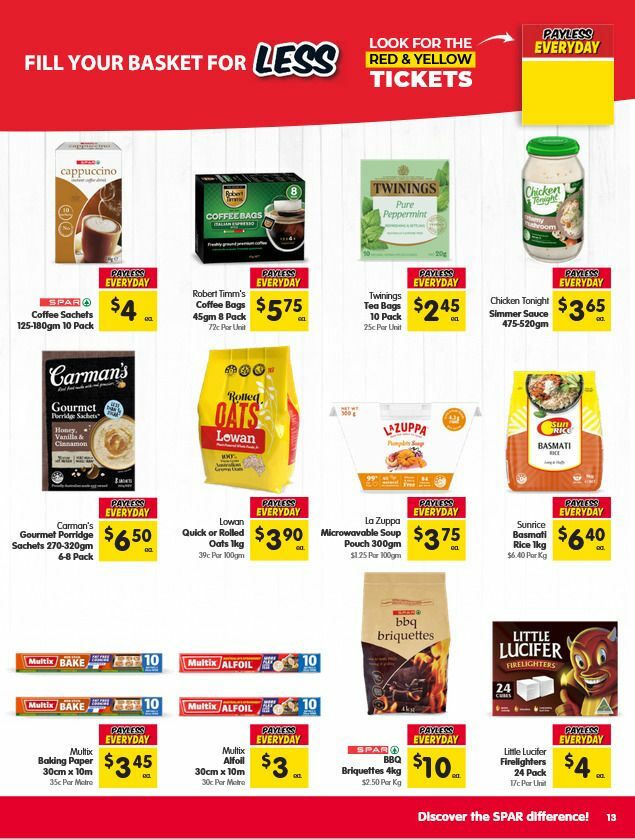 Spar Catalogues from 15 July
