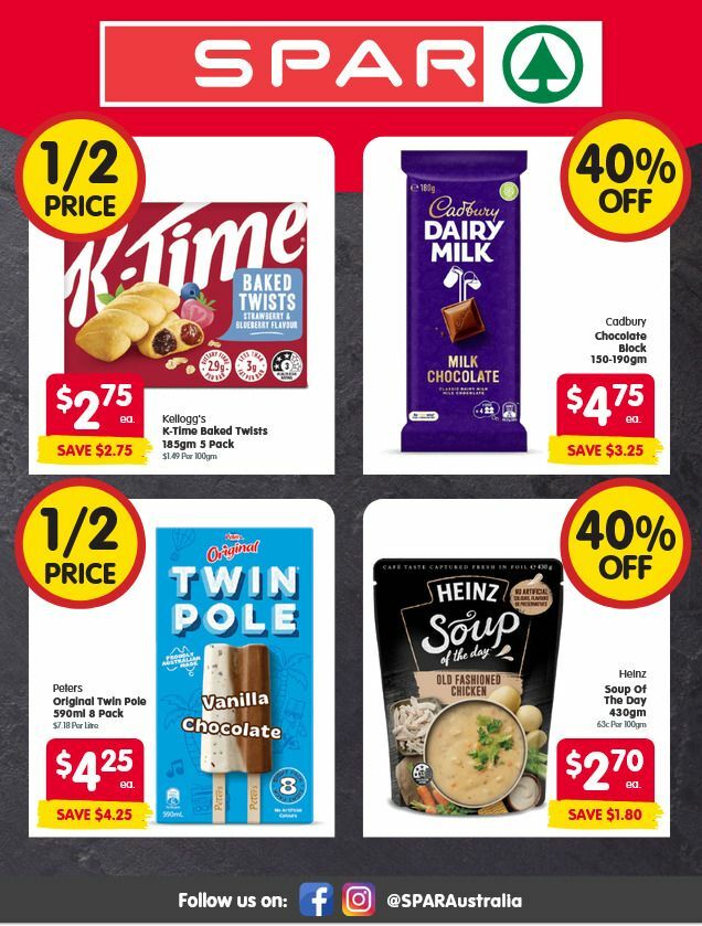 Spar Catalogues from 15 July