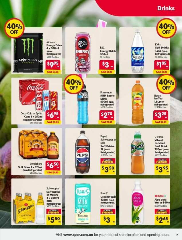Spar Catalogues from 15 July
