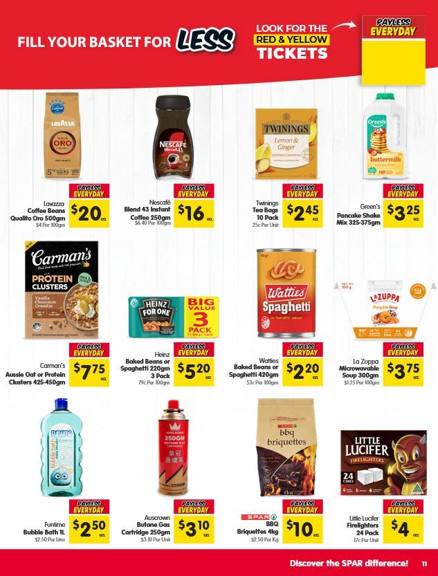 Spar Catalogues from 22 July