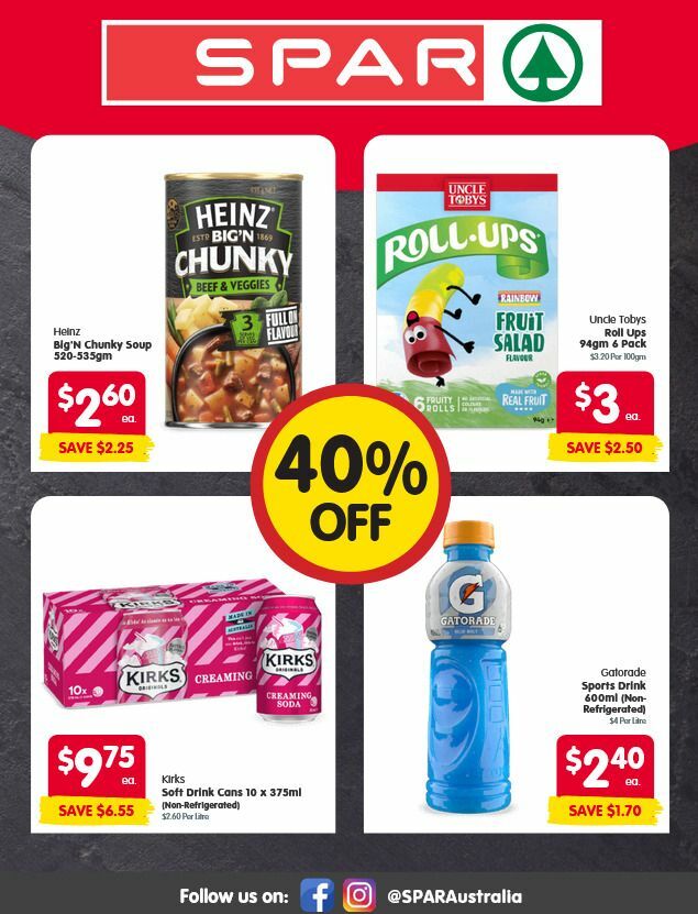Spar Catalogues from 22 July