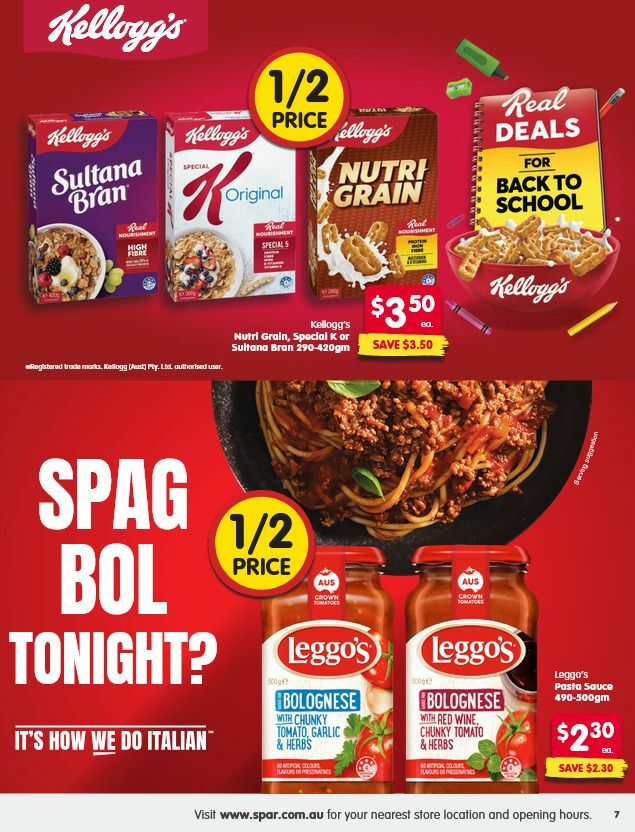 Spar Catalogues from 29 July