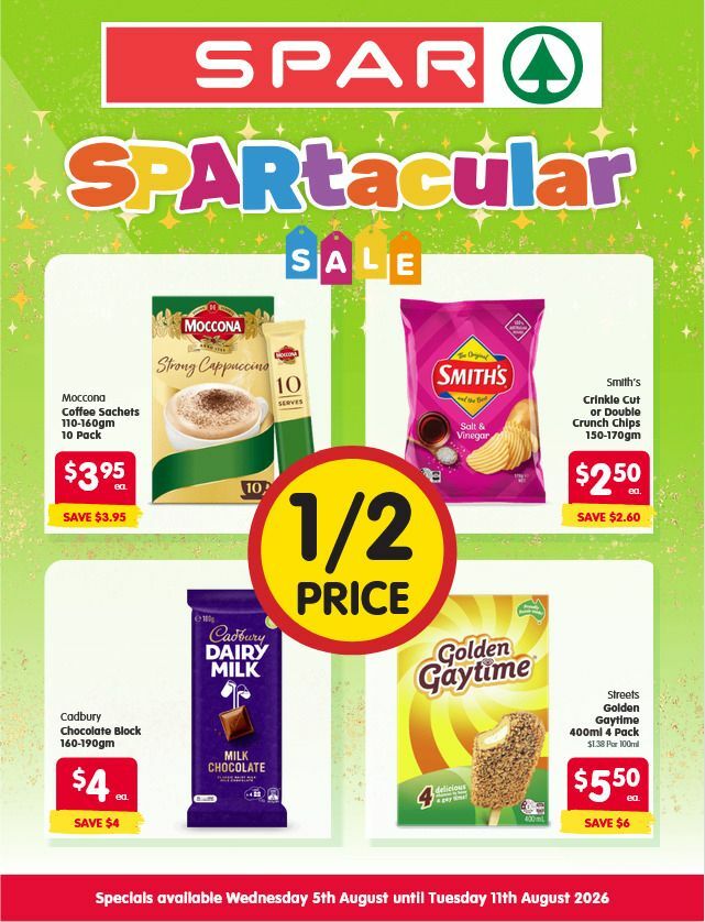 Spar Catalogues from 5 August