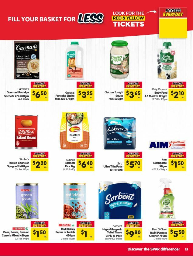 Spar Catalogues from 5 August