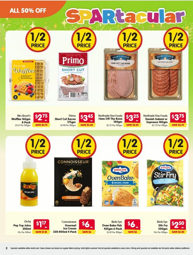 Spar Catalogues from 5 August