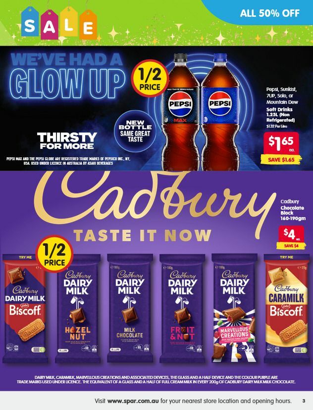 Spar Catalogues from 5 August