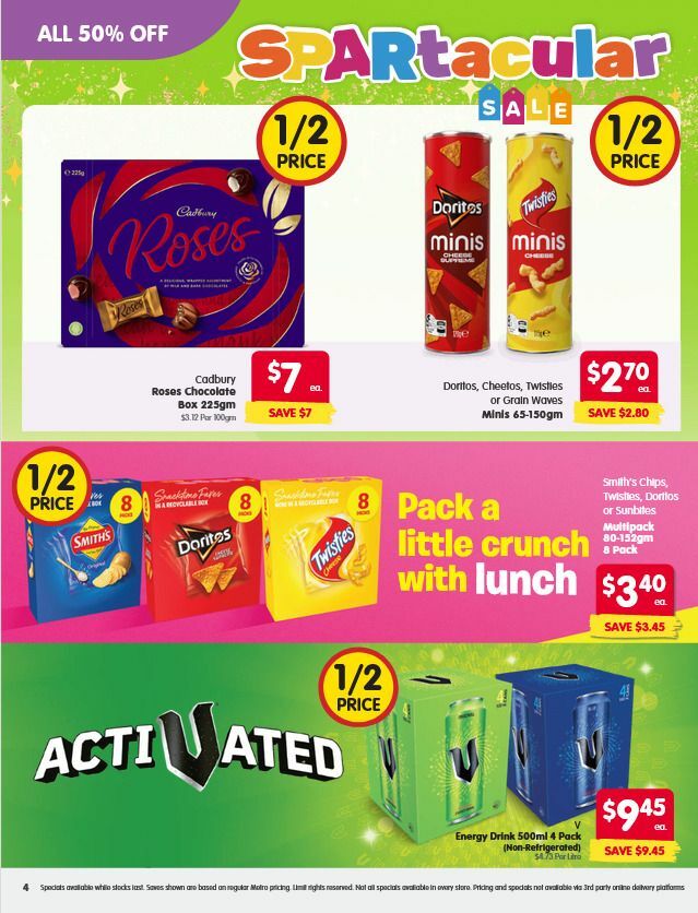 Spar Catalogues from 5 August