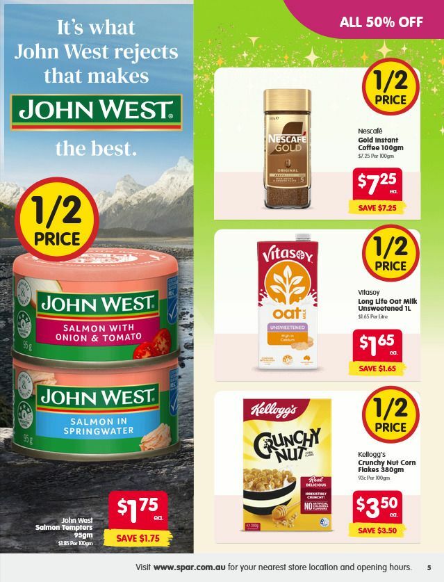 Spar Catalogues from 5 August