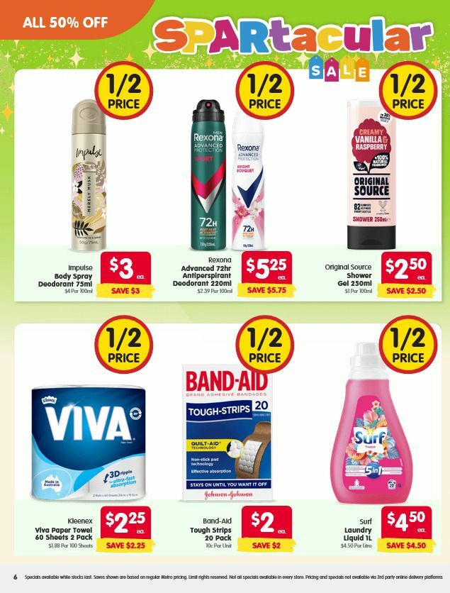 Spar Catalogues from 5 August