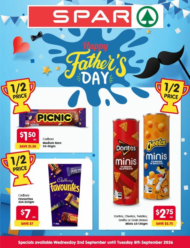 Spar Catalogues from 2 September