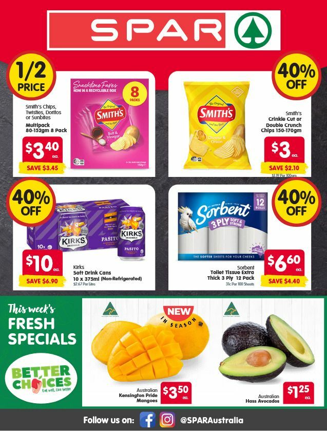 Spar Catalogues from 2 September