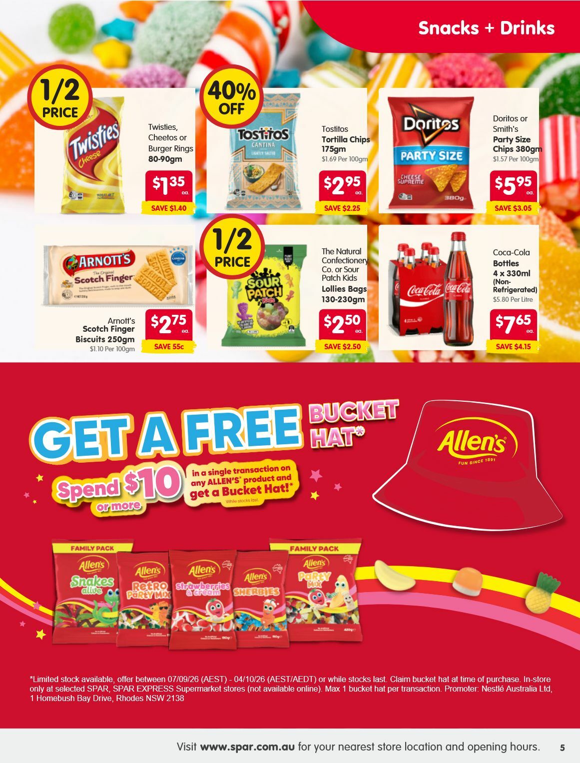 Spar Catalogues from 9 September