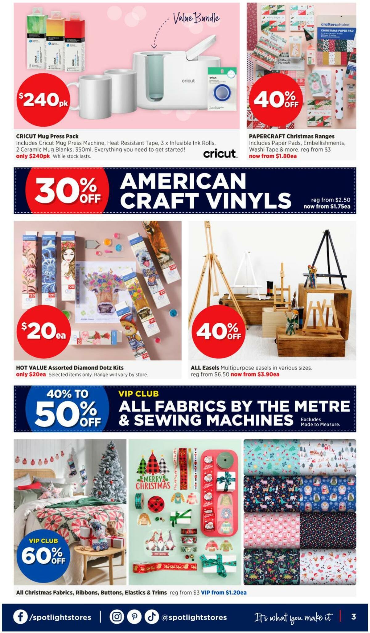 Spotlight Bargain Buys Catalogues from 14 December