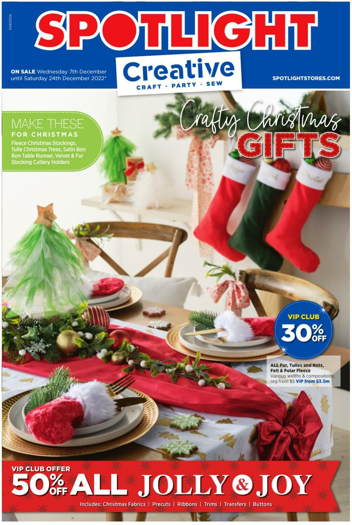 Spotlight Catalogues from 7 December