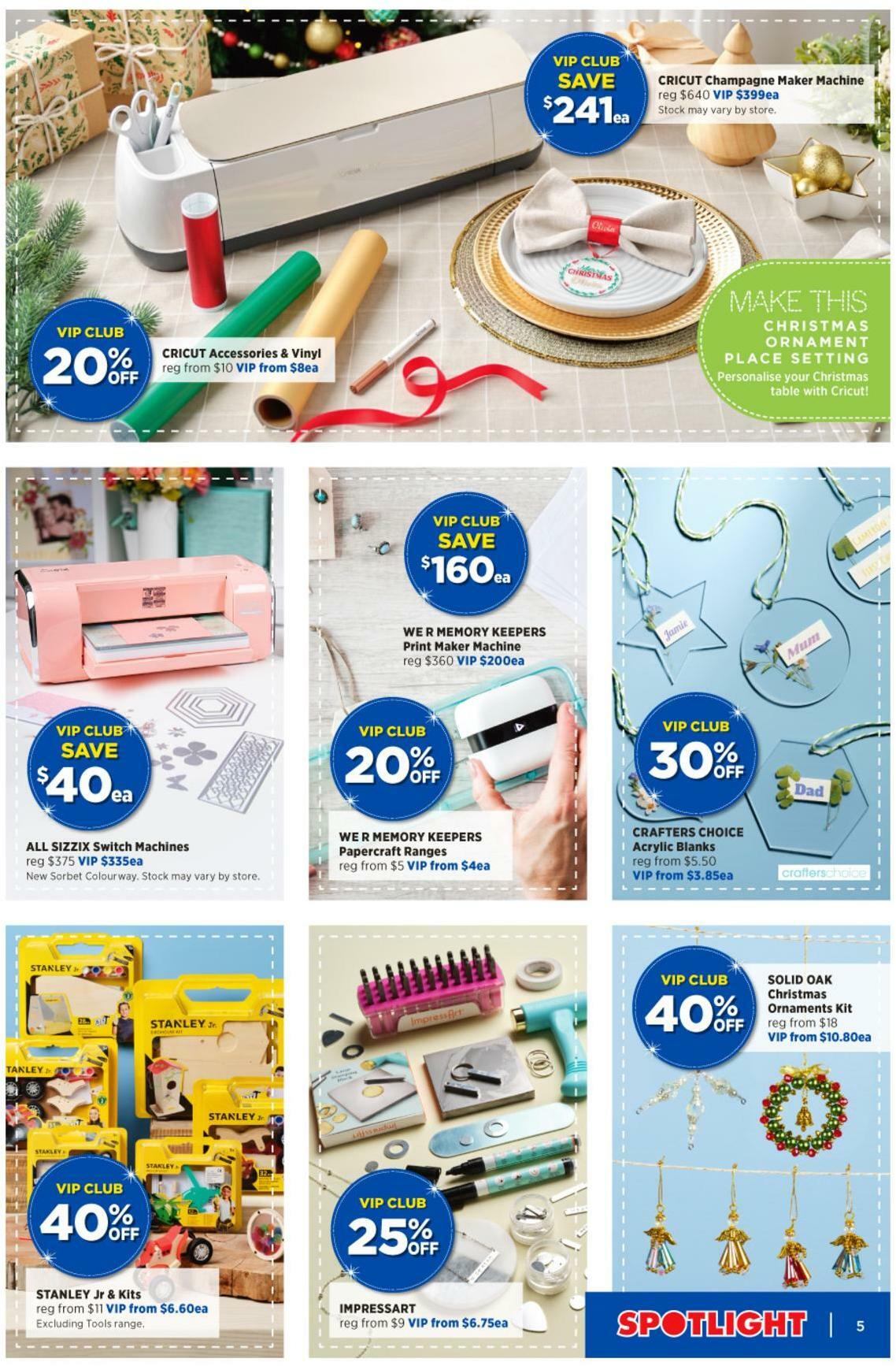 Spotlight Catalogues from 7 December