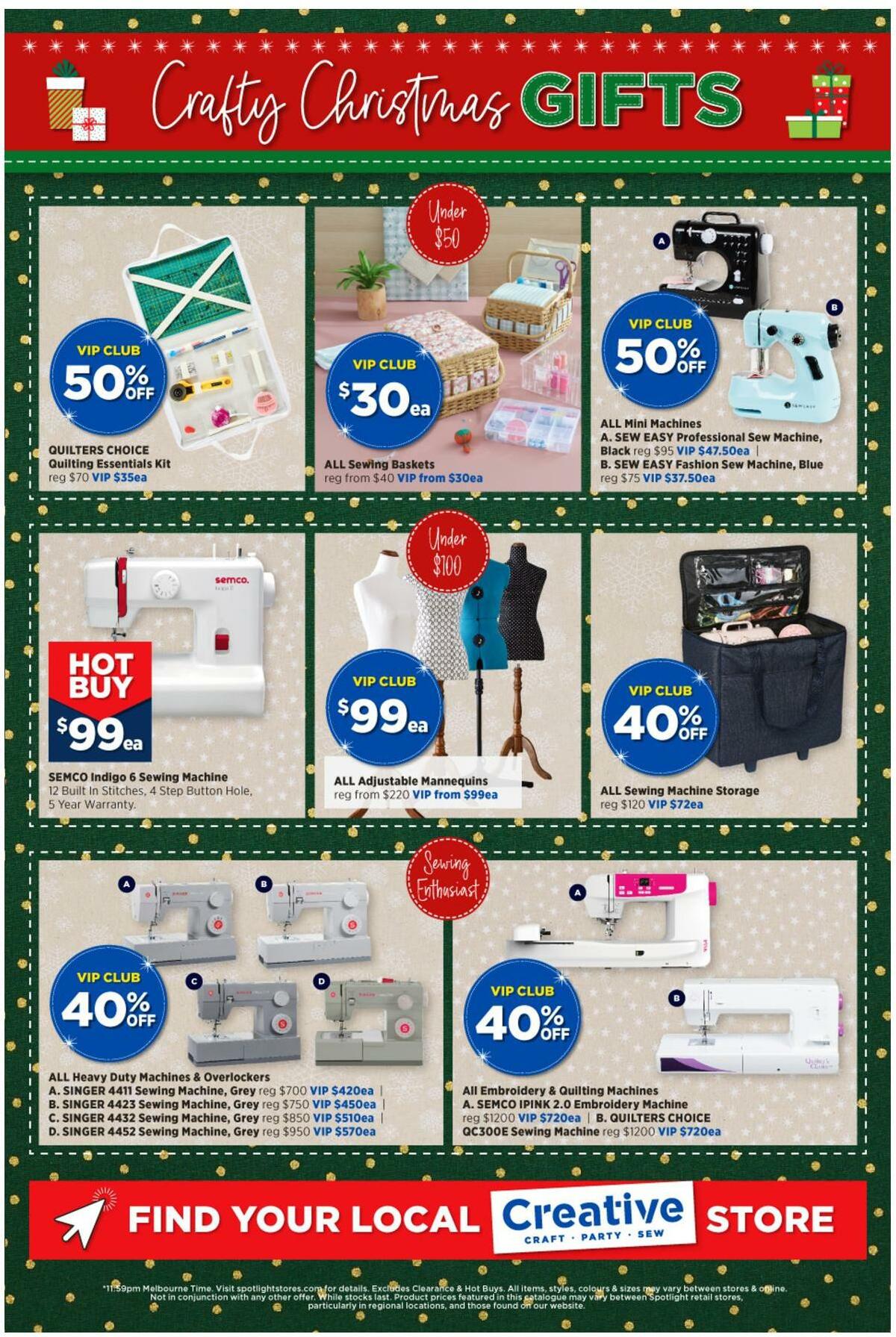 Spotlight Catalogues from 7 December