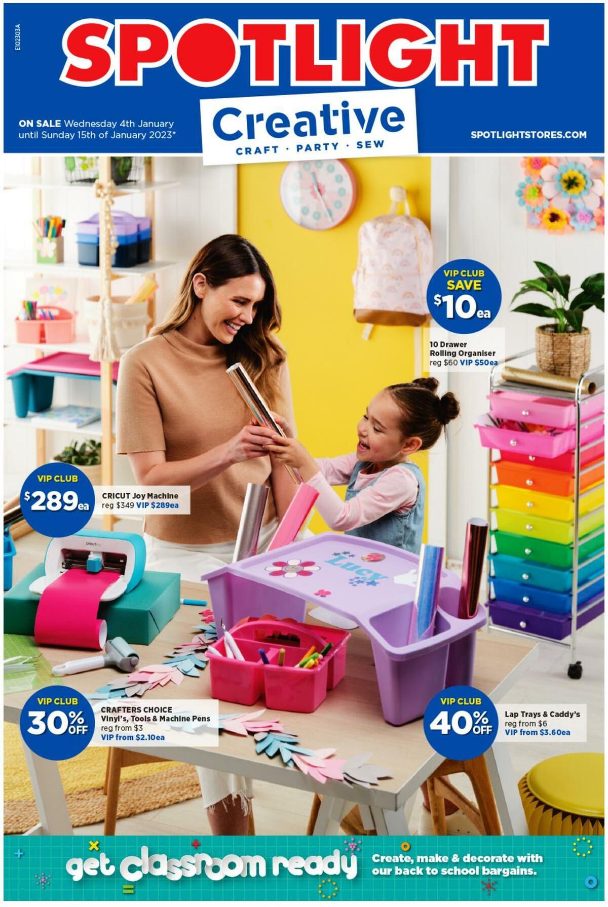 Spotlight Catalogues from 4 January