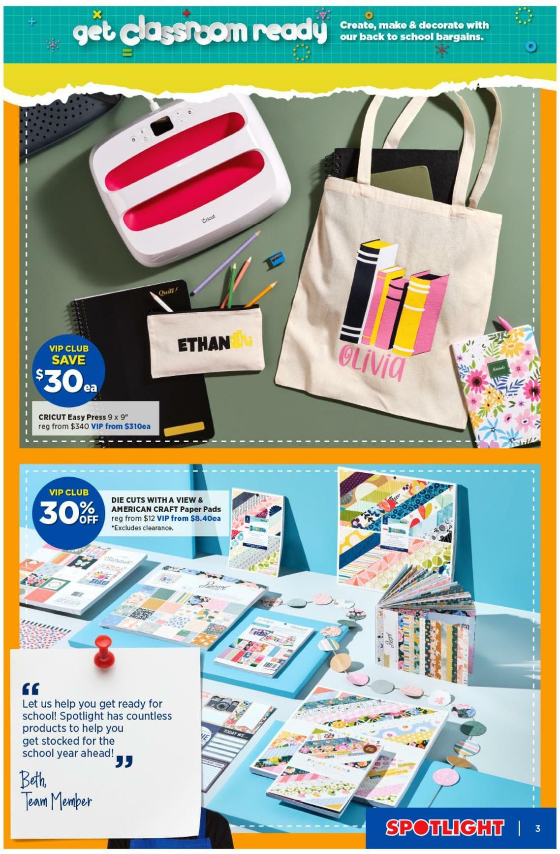 Spotlight Catalogues from 4 January