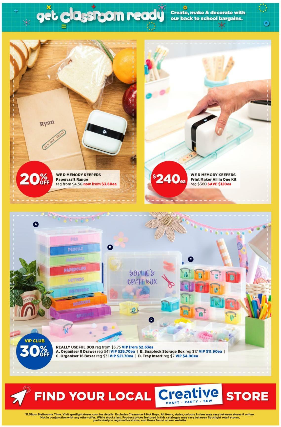 Spotlight Catalogues from 4 January