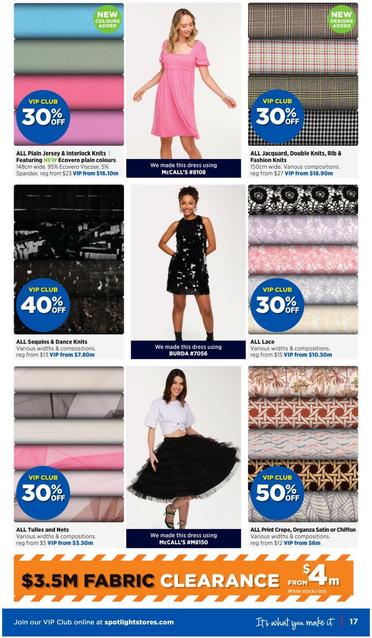 Spotlight New Year Clear Out Catalogues from 4 January