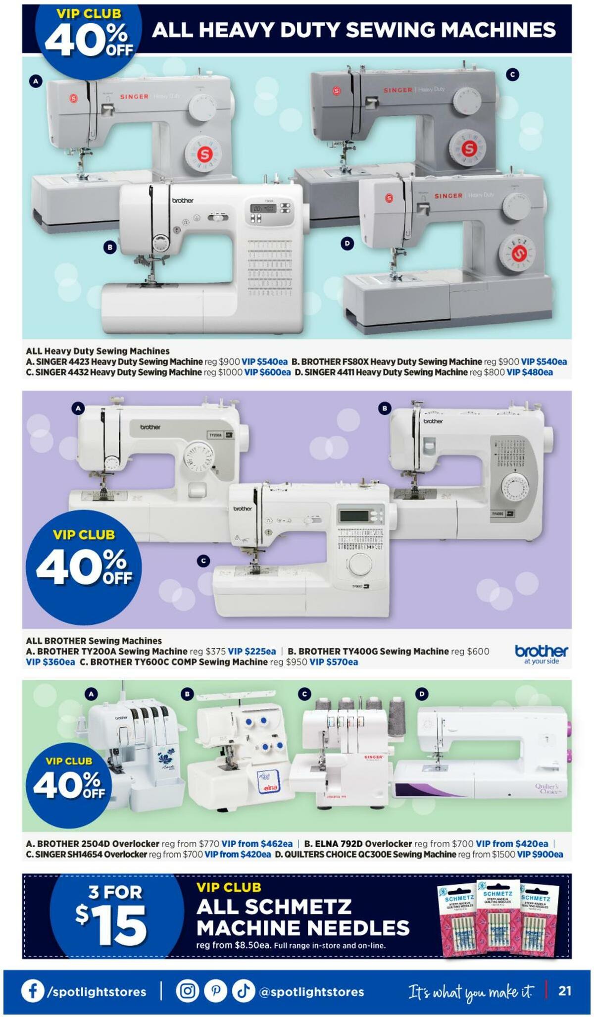 Spotlight New Year Clear Out Catalogues from 4 January
