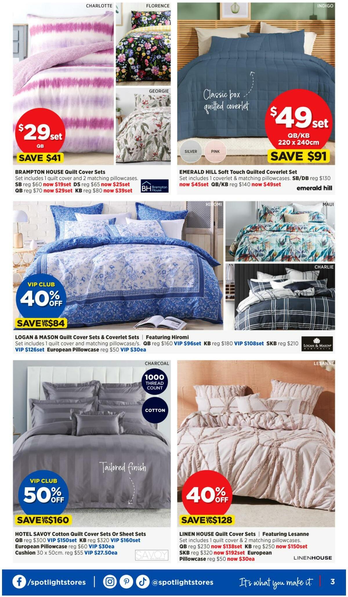 Spotlight New Year Clear Out Catalogues from 4 January