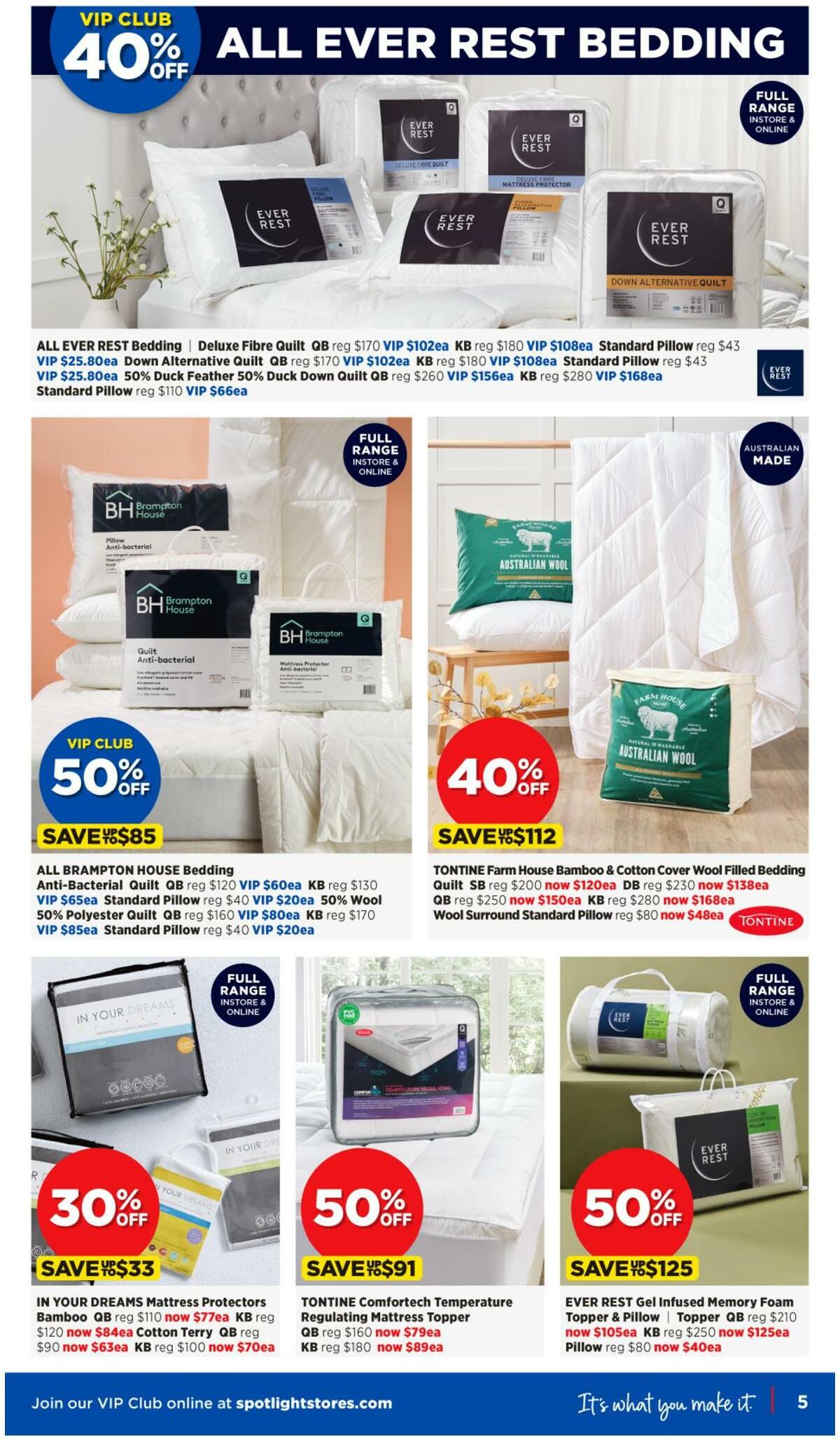 Spotlight New Year Clear Out Catalogues from 4 January