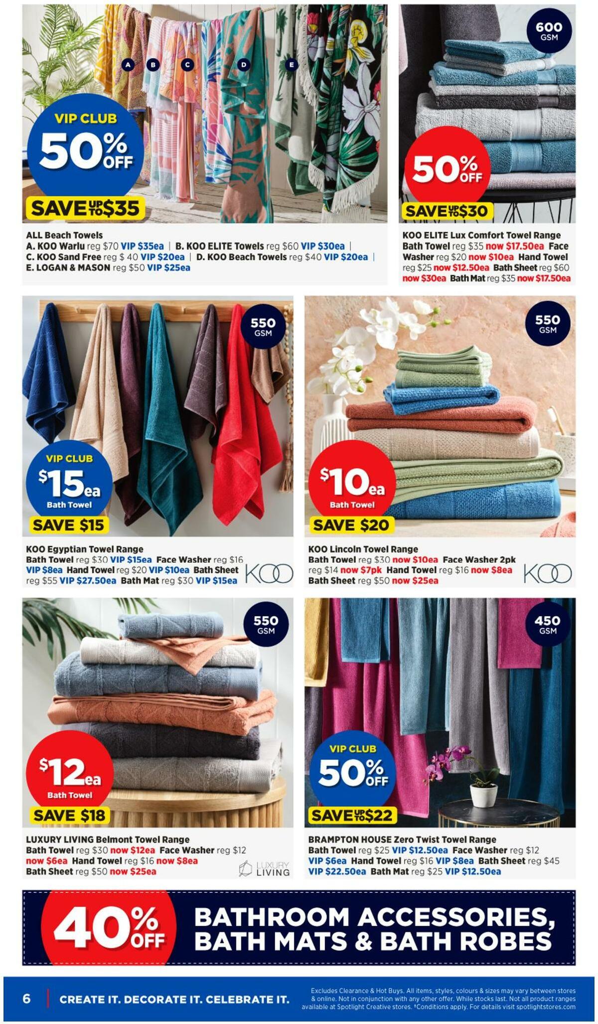 Spotlight New Year Clear Out Catalogues from 4 January