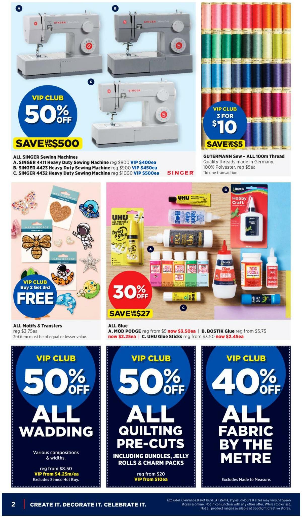 Spotlight Catalogues from 10 January