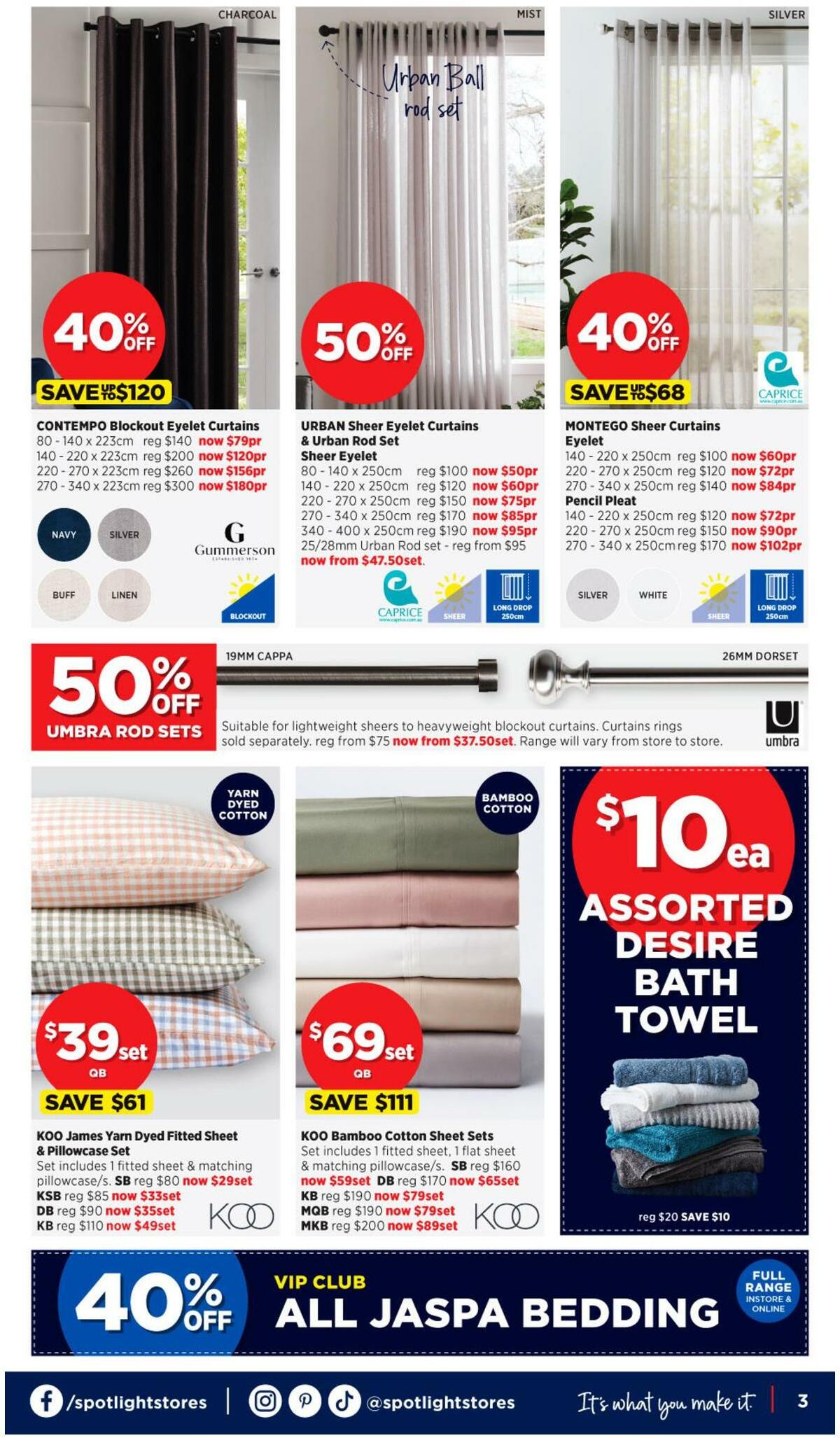 Spotlight Catalogues from 10 January