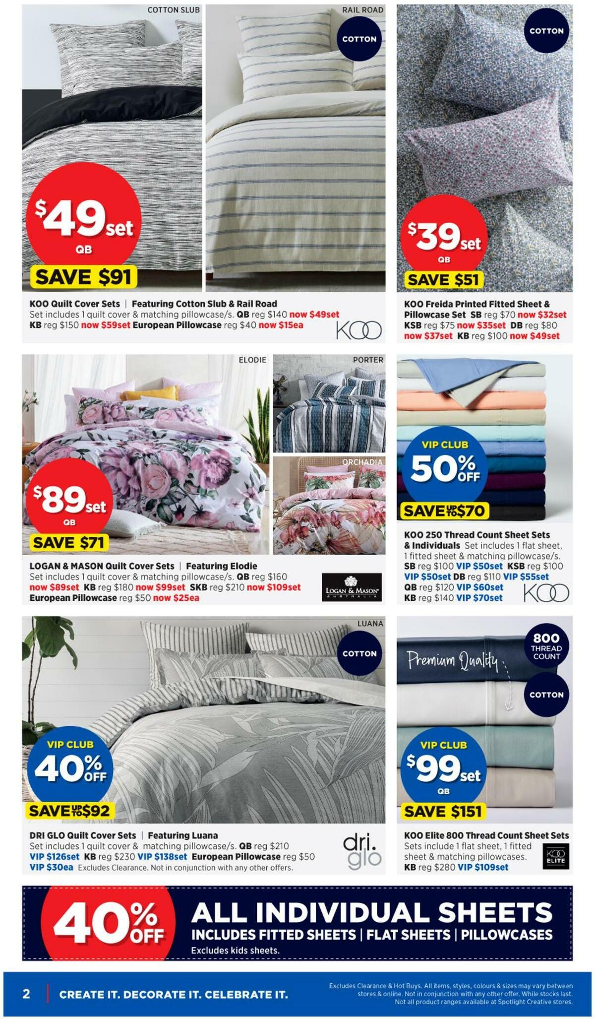 Spotlight Summer Savings Catalogues from 18 January