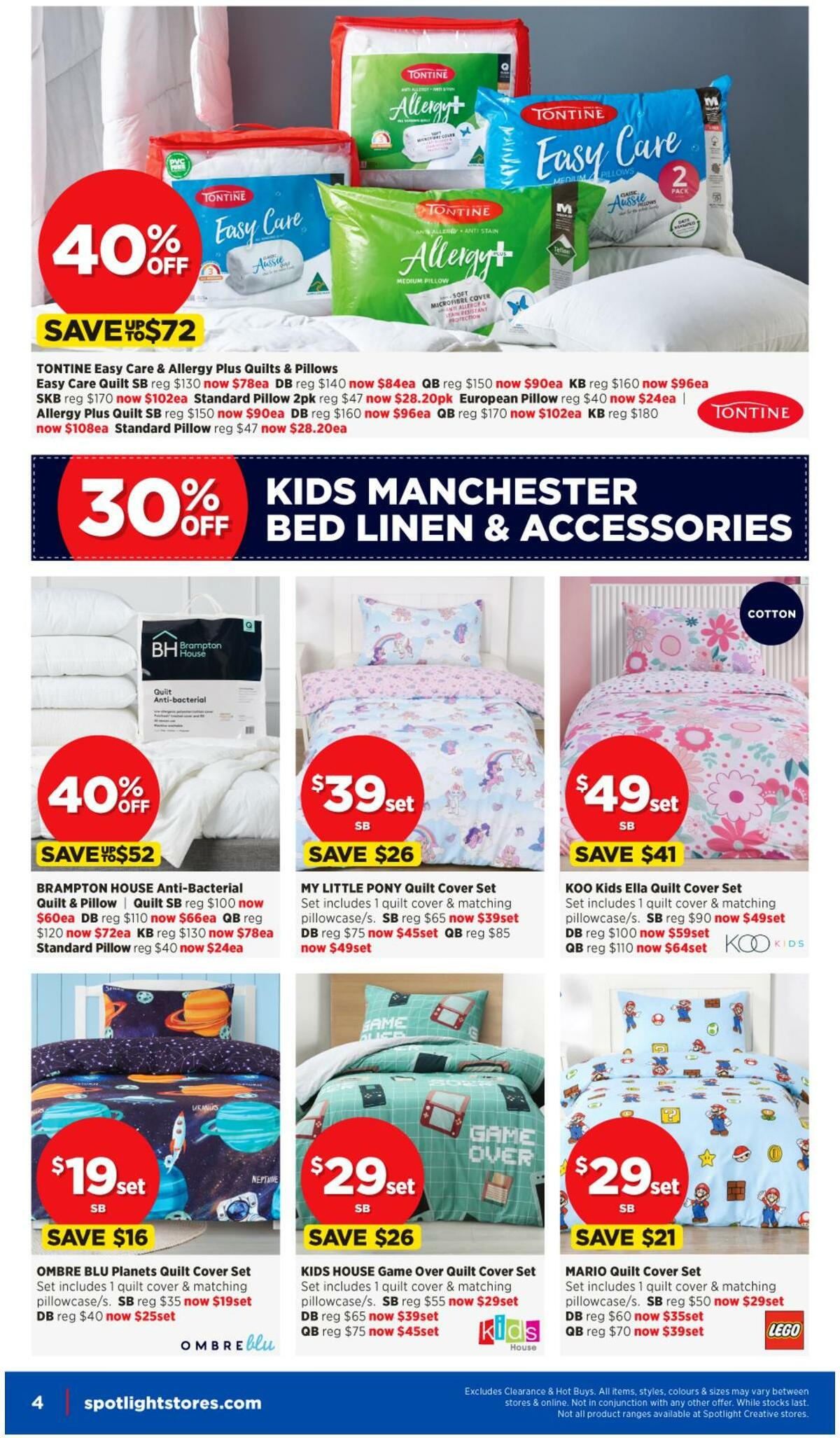 Spotlight Summer Savings Catalogues from 18 January