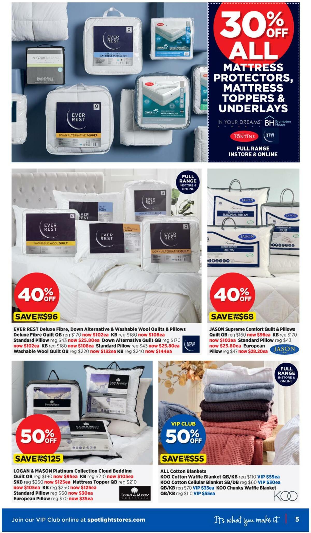 Spotlight Summer Savings Catalogues from 18 January